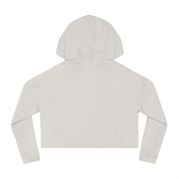 Soft Hustler Women’s Cropped Hooded Sweatshirt | Trendy and Comfortable Layering Piece Printify
