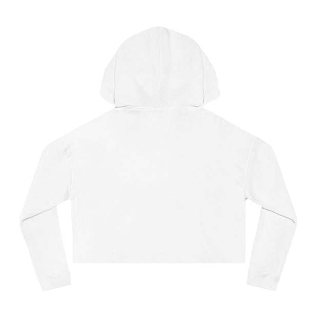 Soft Hustler Women’s Cropped Hooded Sweatshirt | Trendy and Comfortable Layering Piece Printify