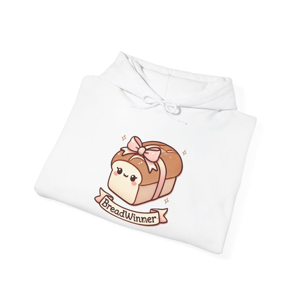 Cute Breadwinner Hoodie - Cute Unisex Sweatshirt Printify