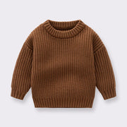 Autumn Toddler Children Sweaters Loose Infant Boys Girls Long Sleeve Knitting Pullovers Tops Kids Baby Girl Boy Sweaters BABY VIBES & CO.