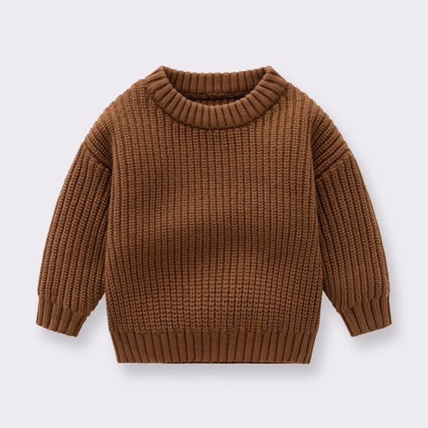 Autumn Toddler Children Sweaters Loose Infant Boys Girls Long Sleeve Knitting Pullovers Tops Kids Baby Girl Boy Sweaters BABY VIBES & CO.