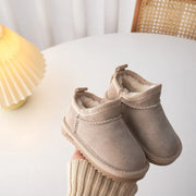 Toddler Ultra Short Suede Ugg Style Boots Baby Vibes & Co.