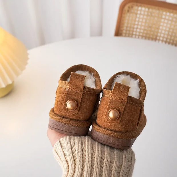 Toddler Ultra Short Suede Ugg Style Boots Baby Vibes & Co.