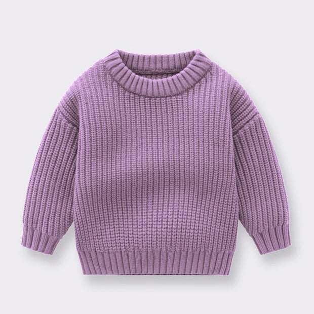 Autumn Toddler Children Sweaters Loose Infant Boys Girls Long Sleeve Knitting Pullovers Tops Kids Baby Girl Boy Sweaters BABY VIBES & CO.