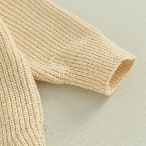 GHOSTY KNIT SWEATER ROMPER Baby Vibes & Co.