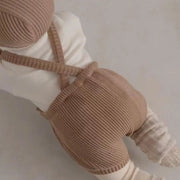 Retro Baby Suspender Onesie Baby Vibes & Co.