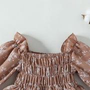 Boho Baby Girl Off The Shoulder Romper Baby Vibes & Co.