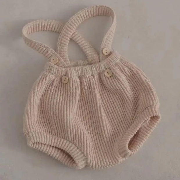 Retro Baby Suspender Onesie Baby Vibes & Co.