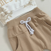 Mamas Bestie Long Sleeve Neutral 2 Piece Set Baby Vibes & Co.