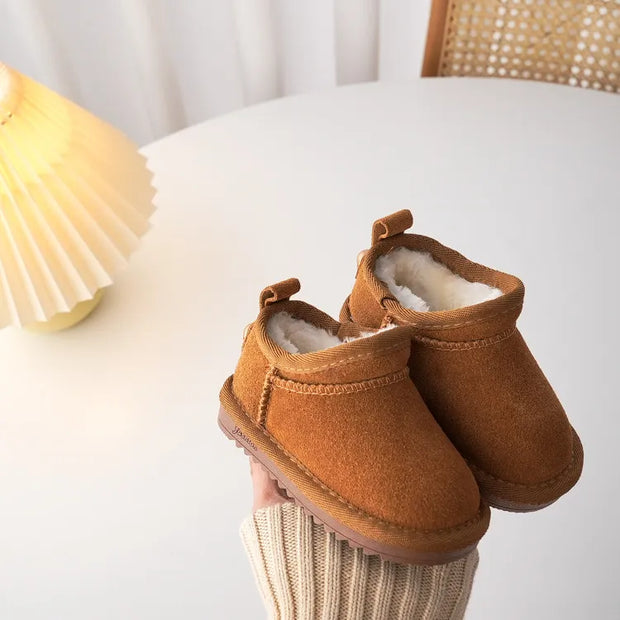 Toddler Ultra Short Suede Ugg Style Boots Baby Vibes & Co.