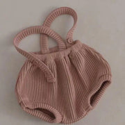 Retro Baby Suspender Onesie Baby Vibes & Co.
