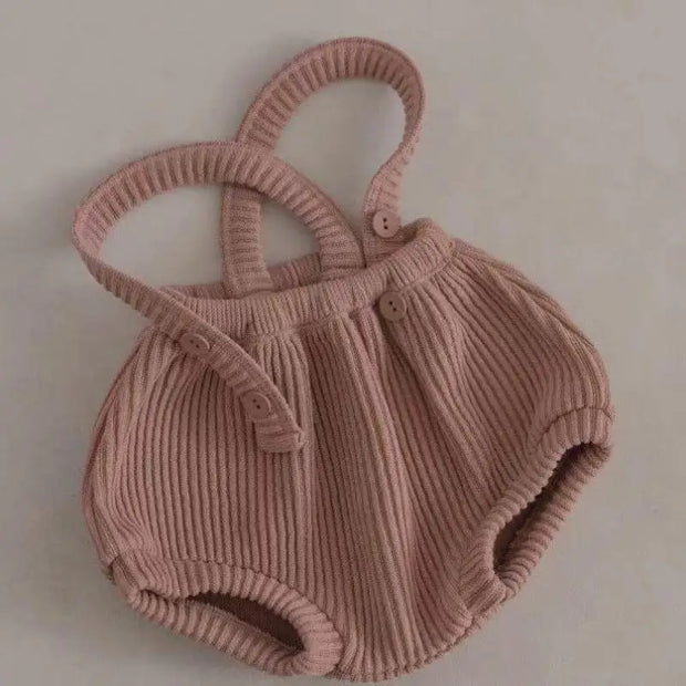 Retro Baby Suspender Onesie Baby Vibes & Co.