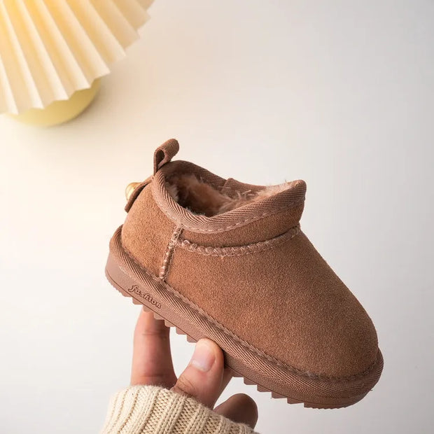 Toddler Ultra Short Suede Ugg Style Boots Baby Vibes & Co.