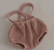 Retro Baby Suspender Onesie Baby Vibes & Co.