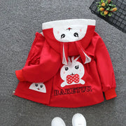 Girls Denim Jackets Fashion New Kids Outerwear Baby Girls Clothes Long Sleeve Denim Jacket For 2-10 Year Teens Girls Denim Coats BABY VIBES & CO.