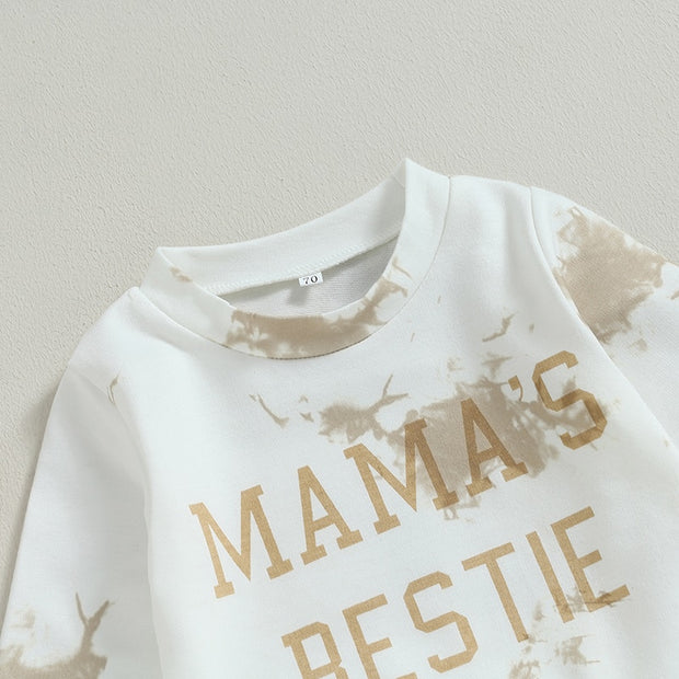 Mamas Bestie Long Sleeve Neutral 2 Piece Set Baby Vibes & Co.