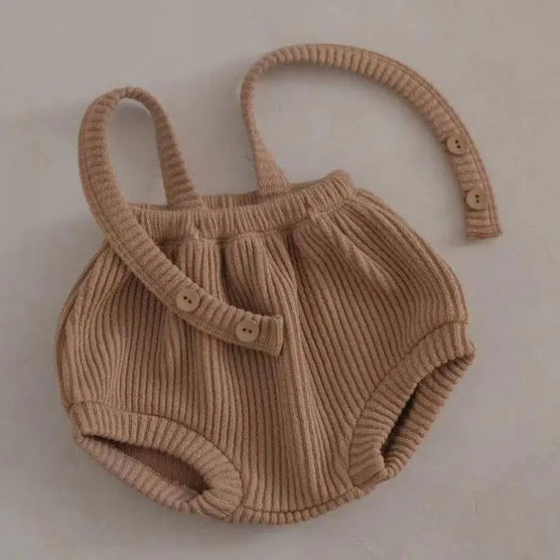 Retro Baby Suspender Onesie Baby Vibes & Co.