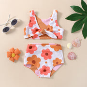 High-Waisted Baby Bikini For Girls Baby Vibes & Co.