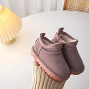 Toddler Ultra Short Suede Ugg Style Boots Baby Vibes & Co.