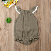 Chic Baby Girl Romper - BABY VIBES & CO.