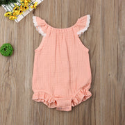 Chic Baby Girl Romper - BABY VIBES & CO.