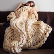 Handmade Braided Knit Blanket BABY VIBES & CO.