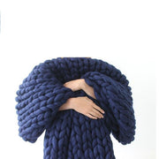 Handmade Braided Knit Blanket BABY VIBES & CO.