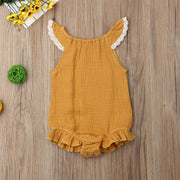 Chic Baby Girl Romper - BABY VIBES & CO.