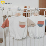 Tope & Tiereney Tri Colored Romper Baby Vibes & Co.