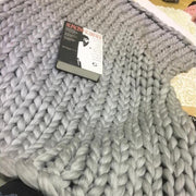 Handmade Braided Knit Blanket BABY VIBES & CO.