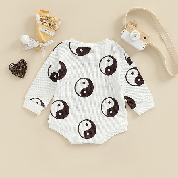 Tiny Hipster Long Sleeve Romper BABY VIBES & CO.