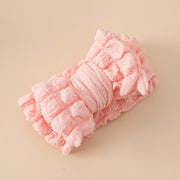 0-4T Baby Girls Oversized Puff Bow-Band BABY VIBES & CO.