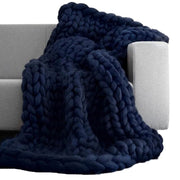 Handmade Braided Knit Blanket BABY VIBES & CO.