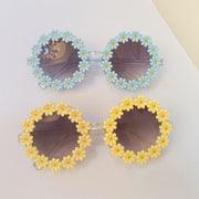 iboode Kids Sunglasses Oval Flower Fashion Children Sunglasses Girls Baby Shades Glasses UV400 Outdoor Sun Protection Eyewear BABY VIBES & CO.