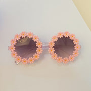 iboode Kids Sunglasses Oval Flower Fashion Children Sunglasses Girls Baby Shades Glasses UV400 Outdoor Sun Protection Eyewear BABY VIBES & CO.