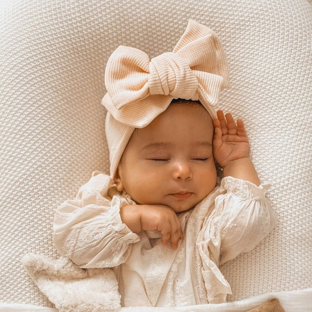 EYELER OVERSIZED TOP KNOT BOW WRAP Baby Vibes & Co.