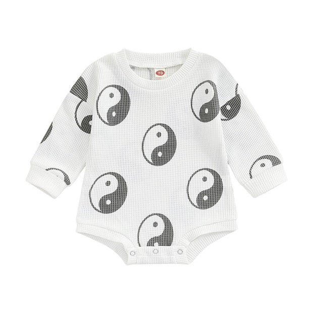 Tiny Hipster Long Sleeve Romper BABY VIBES & CO.