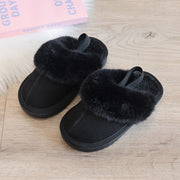 Toddler Fluffy UGG Inspired Slide Booties Baby Vibes & Co.