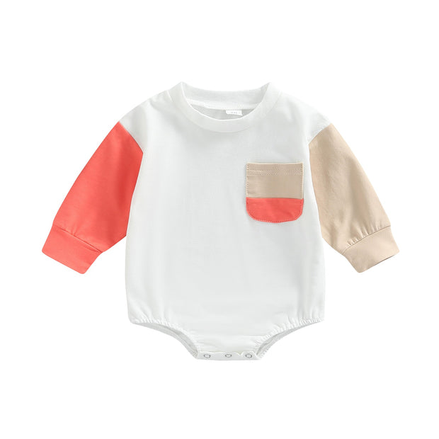 Tope & Tiereney Tri Colored Romper Baby Vibes & Co.