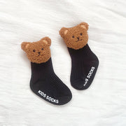 0-3T Soft Cotton Bear Socks BABY VIBES & CO.