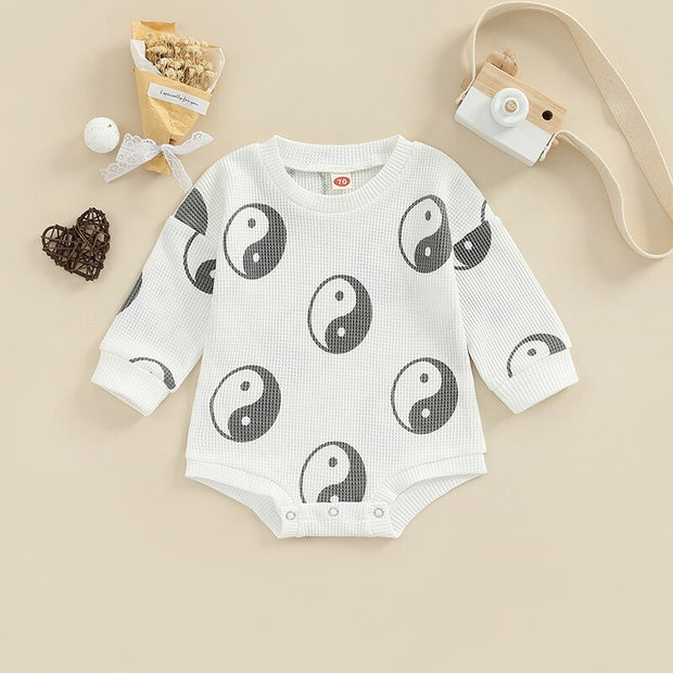 Tiny Hipster Long Sleeve Romper BABY VIBES & CO.