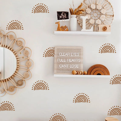 Bohemian Sun Wall Decals Baby Vibes & Co.