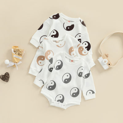 Tiny Hipster Long Sleeve Romper BABY VIBES & CO.