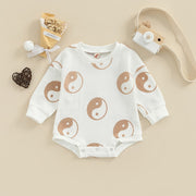 Tiny Hipster Long Sleeve Romper BABY VIBES & CO.