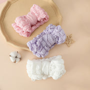 0-4T Baby Girls Oversized Puff Bow-Band BABY VIBES & CO.
