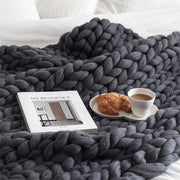 Handmade Braided Knit Blanket BABY VIBES & CO.