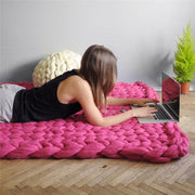 Handmade Braided Knit Blanket BABY VIBES & CO.