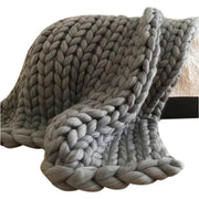 Handmade Braided Knit Blanket BABY VIBES & CO.