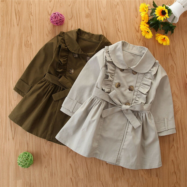 Toddlers Ruffled Jacket 2T-7T BABY VIBES & CO.