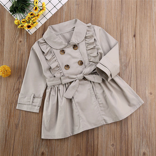 Toddlers Ruffled Jacket 2T-7T BABY VIBES & CO.